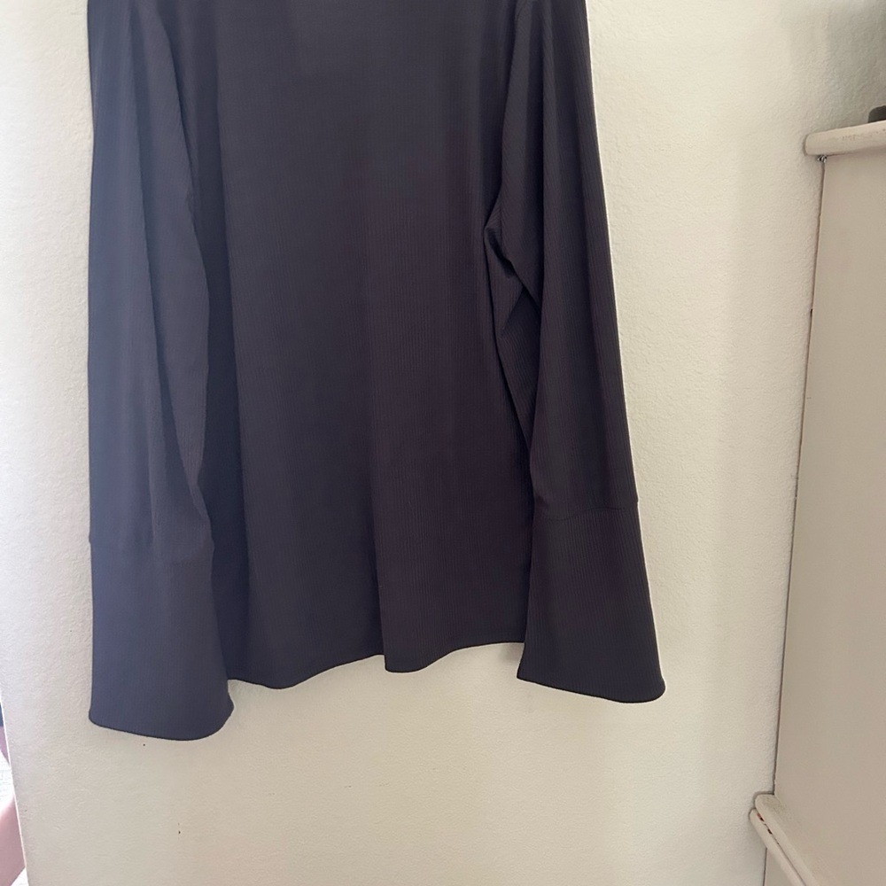 NWT Torrid Size 2 Super Soft Rib Button Front Fla… - image 5